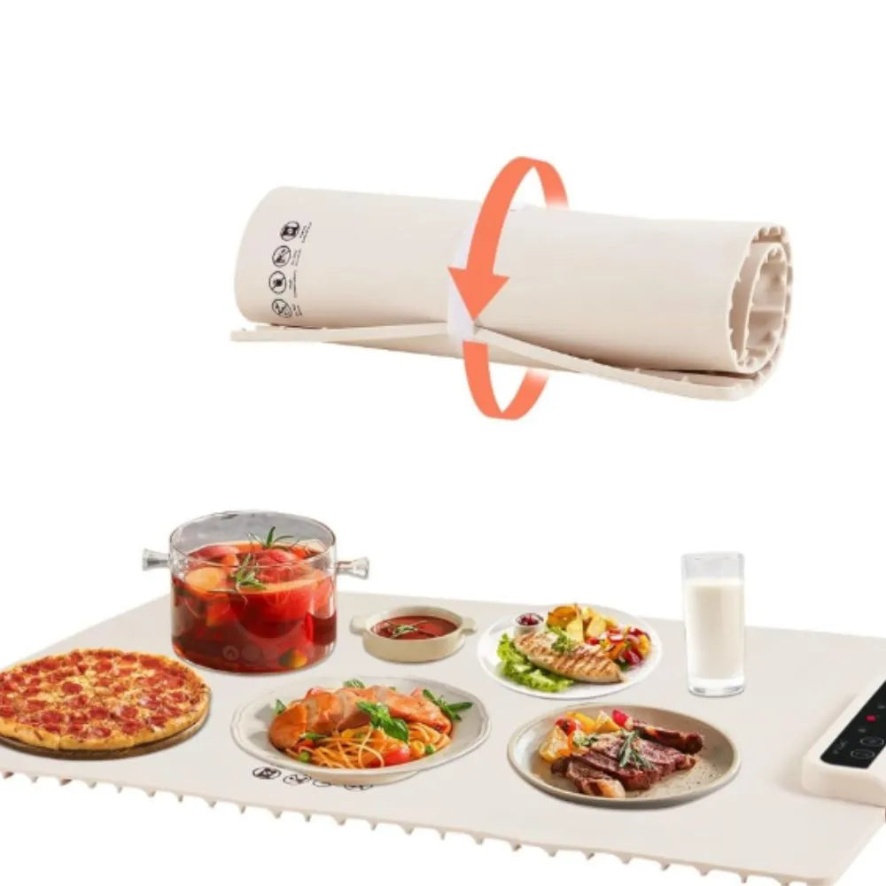 Tapete Térmico SmartHeat – Descongela y Mantén tus Platos Calientes en Minutos