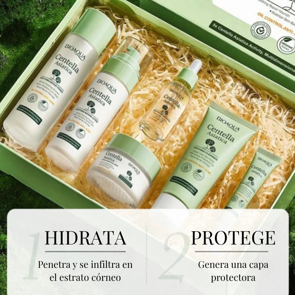 KIT X6 CENTELLA BIOAQUA CAJA DE LUJO