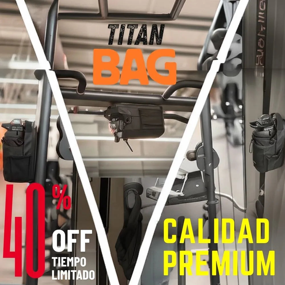 TITAN GYM - BOLSO MAGNETICO IMPERMEABLE