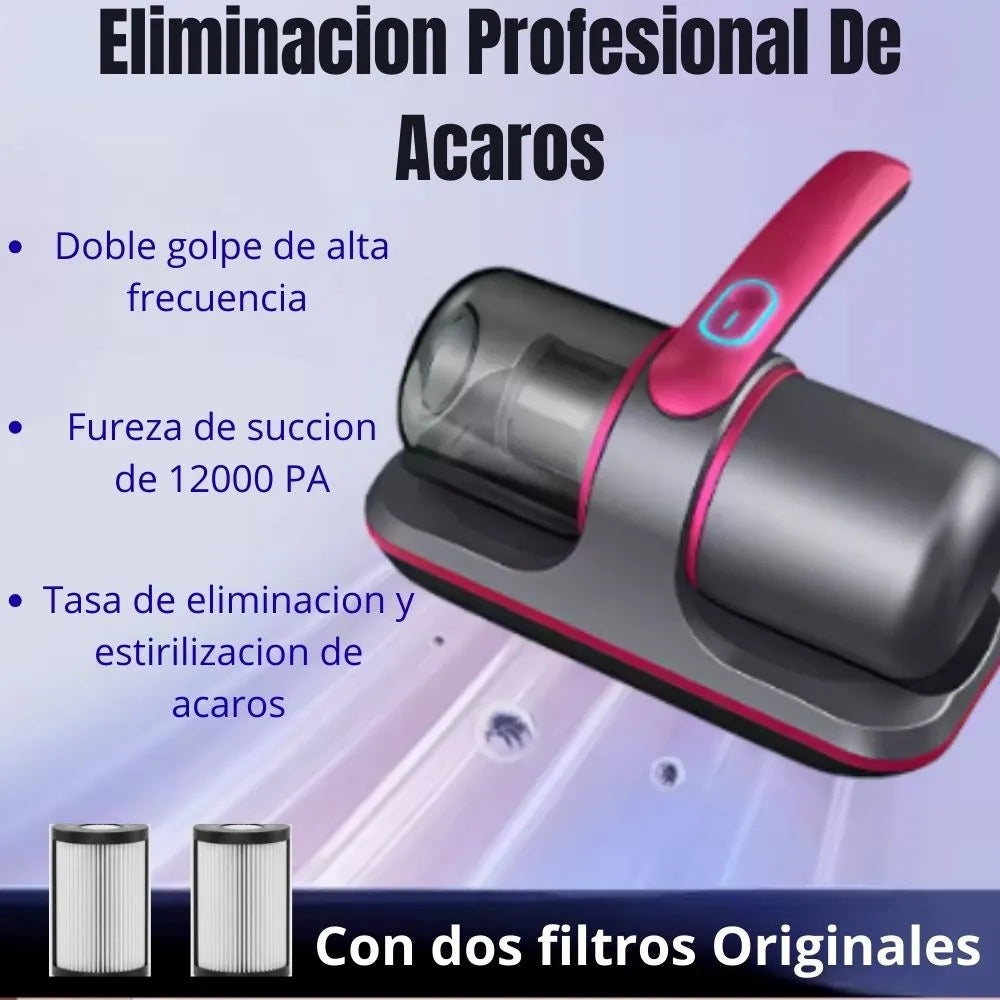 PureSleepy™ Pro, Aspiradora de ACAROS