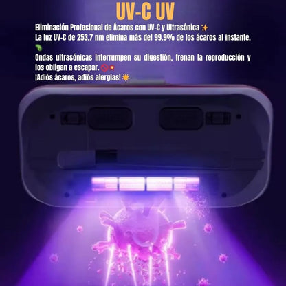 PureSleepy™ Pro, Aspiradora de ACAROS
