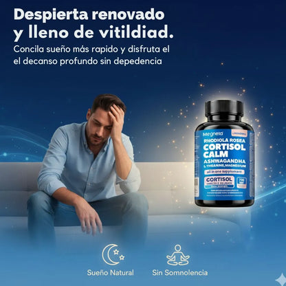 Cortisol Calm – Ashwagandha - Nivela tu CORTISOL y Calma el estres.