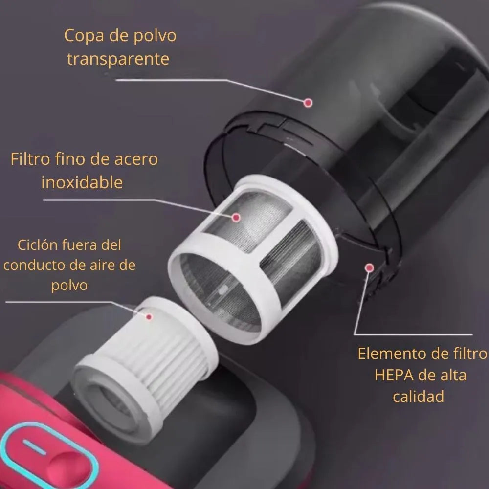 PureSleepy™ Pro, Aspiradora de ACAROS