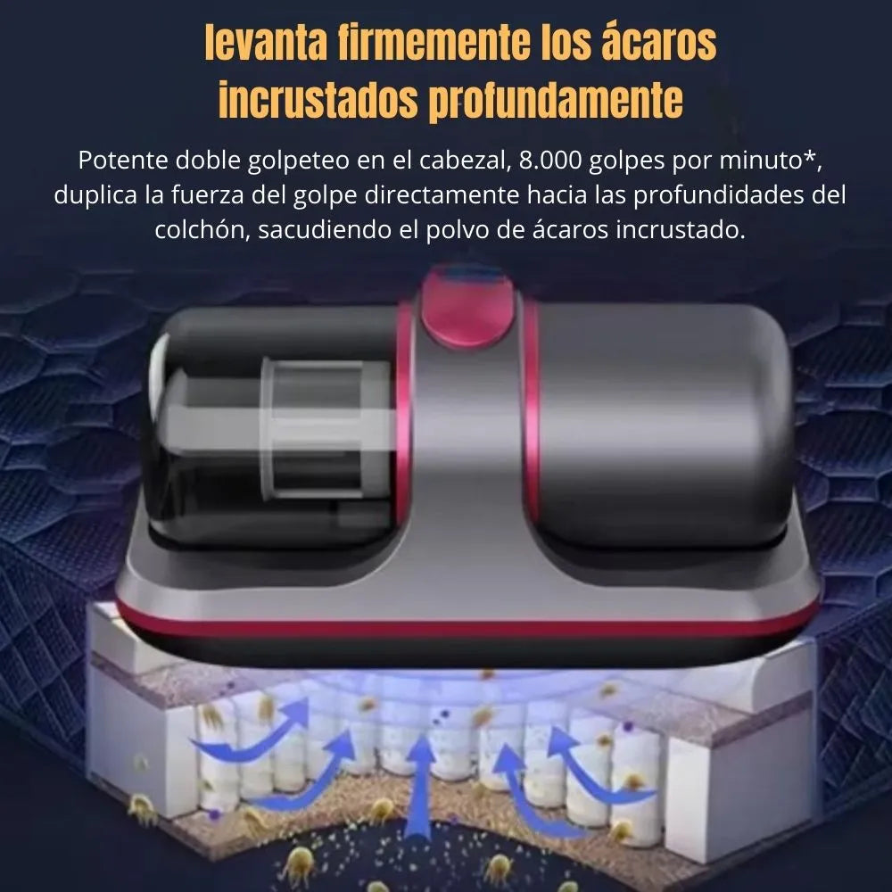 PureSleepy™ Pro, Aspiradora de ACAROS
