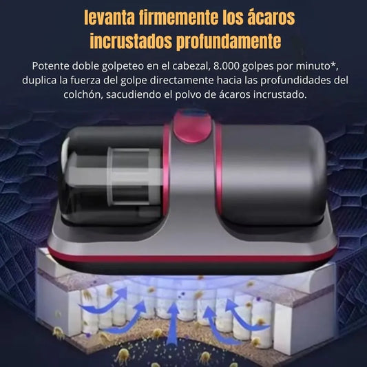 PureSleepy™ Pro, Aspiradora de ACAROS
