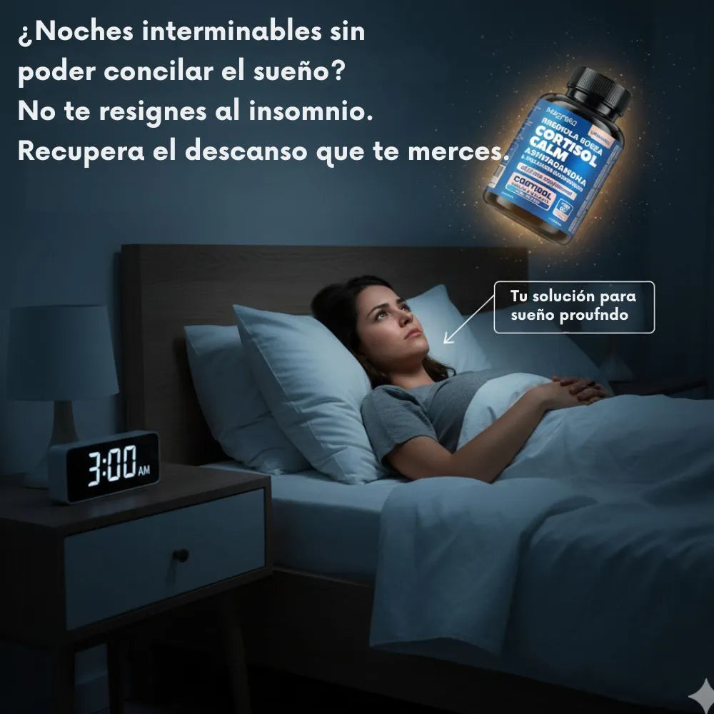 Cortisol Calm – Ashwagandha - Nivela tu CORTISOL y Calma el estres.