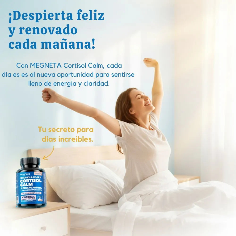 Cortisol Calm – Ashwagandha - Nivela tu CORTISOL y Calma el estres.