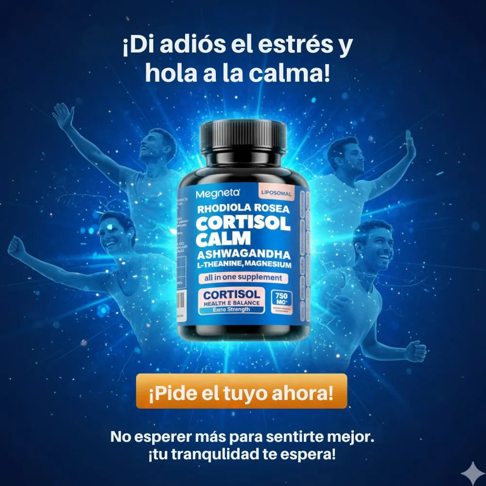 Cortisol Calm – Ashwagandha - Nivela tu CORTISOL y Calma el estres.