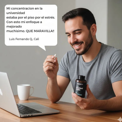 Cortisol Calm – Ashwagandha - Nivela tu CORTISOL y Calma el estres.